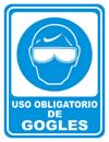 GS-504 SEÑALAMIENTO DE USO OBLIGATORIO DE GOGLES